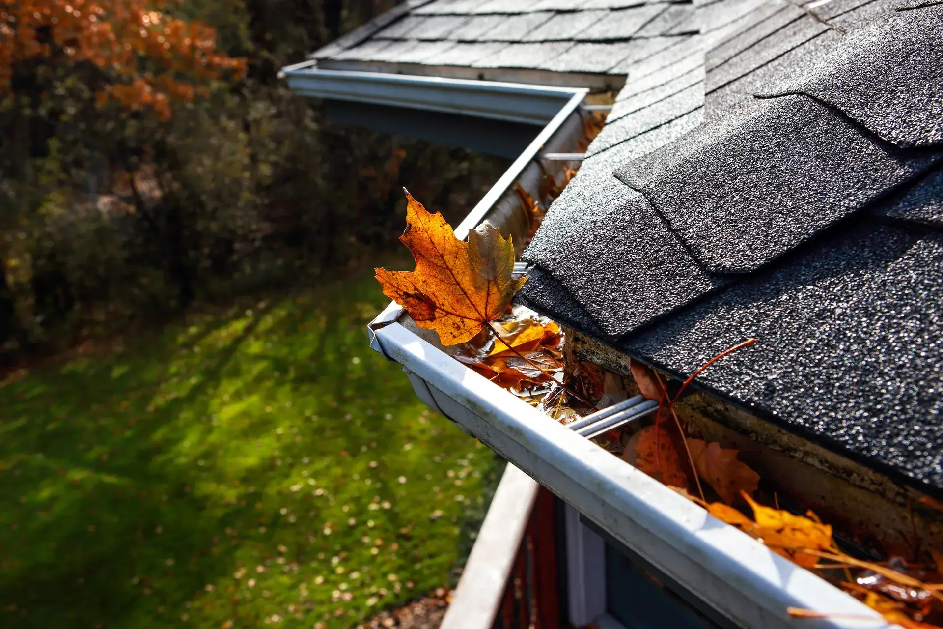 Thorough removal of debris from gutters protects your property by preventing overflow.