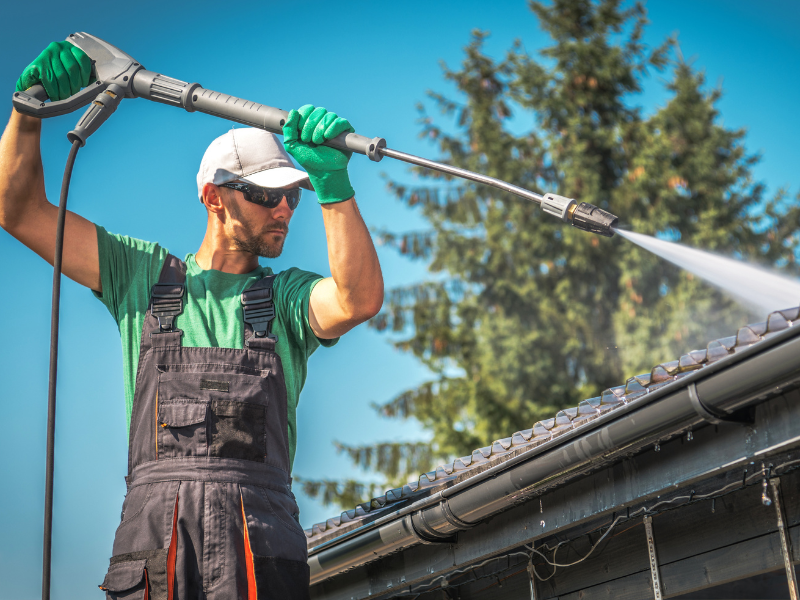 Residential Gutter Cleaning