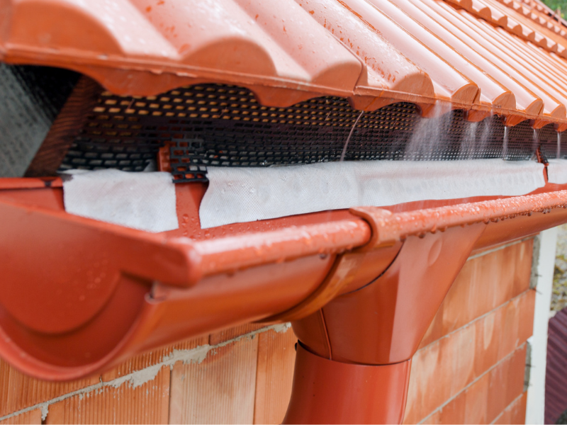 Professional gutter cleaning services guarantee no leaves or debris plague your roof while preventing water overflow.
